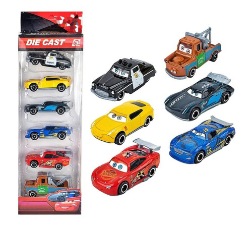 Набор машинок метал. "Тачки" (760-15)